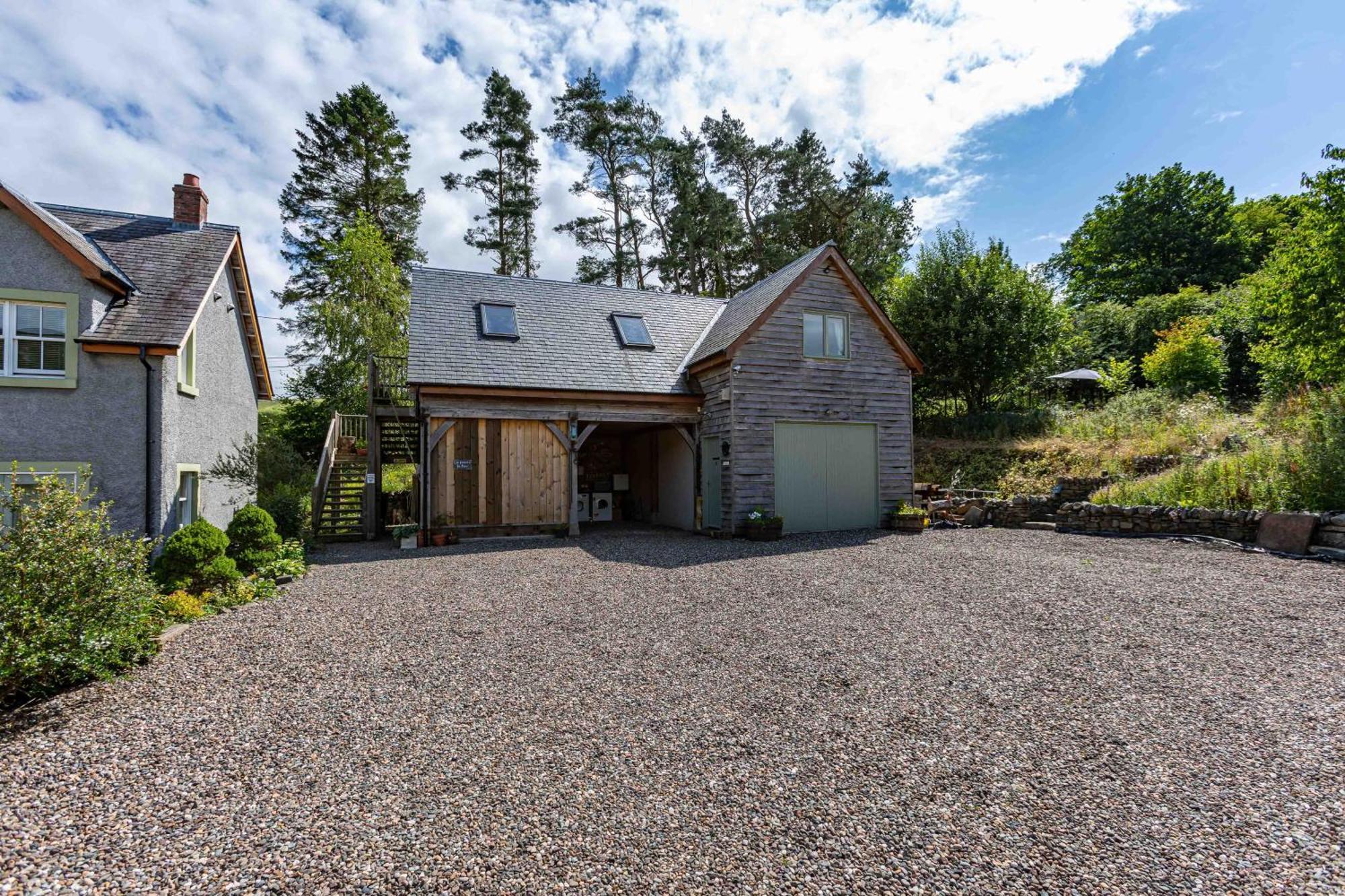 The Barn At Dormouse Cottage Selkirk Esterno foto