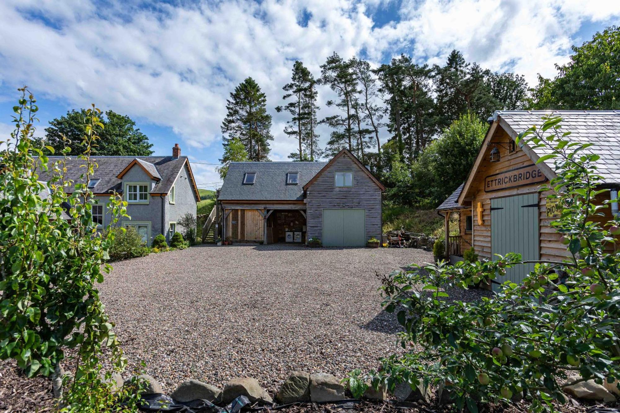 The Barn At Dormouse Cottage Selkirk Esterno foto